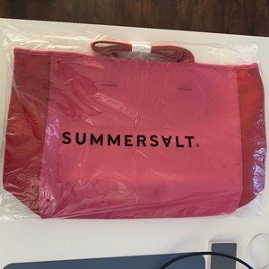 NEW Summersalt Neoprene Beachy Tote in plastic bag